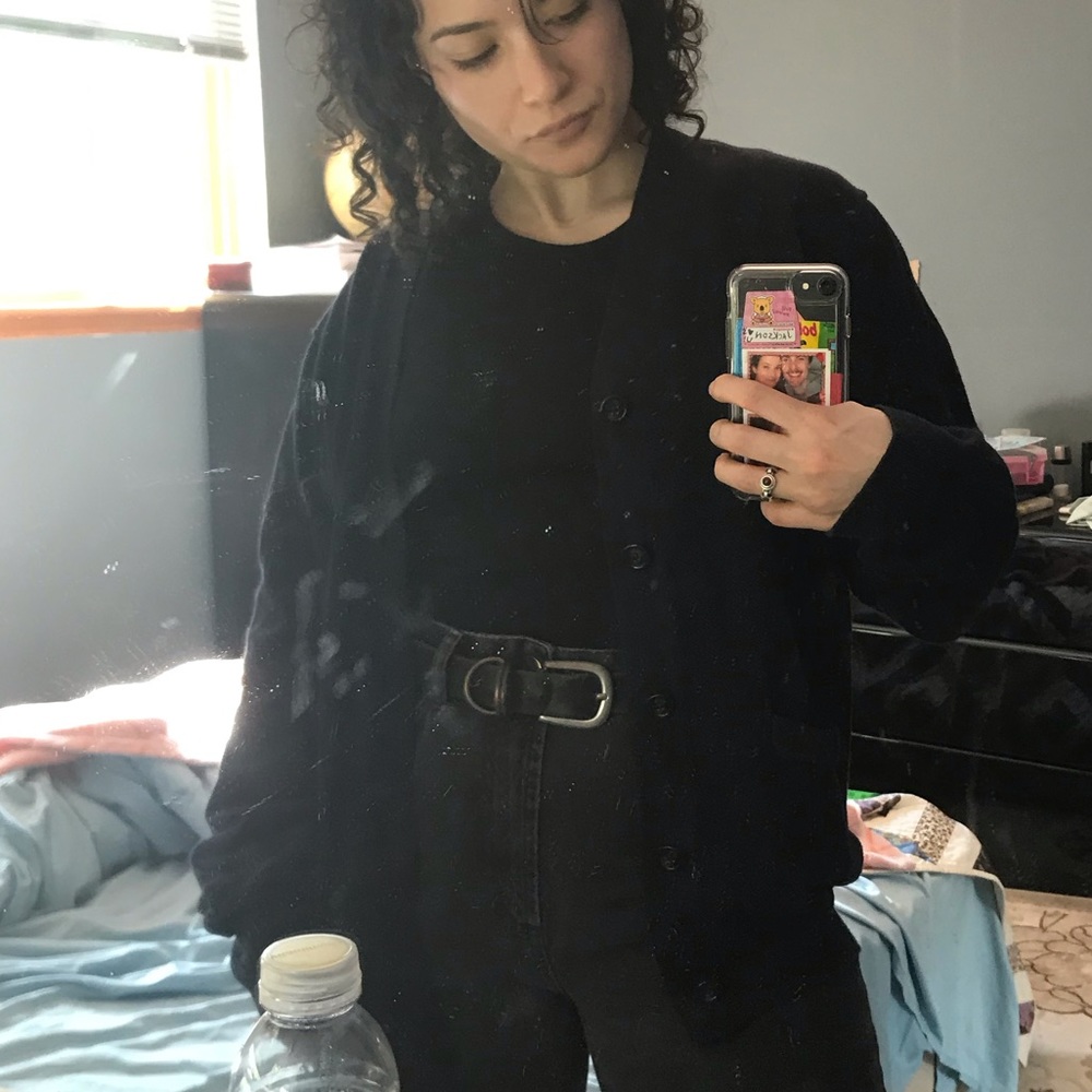 J. Crew cute and comfy navy cardigan